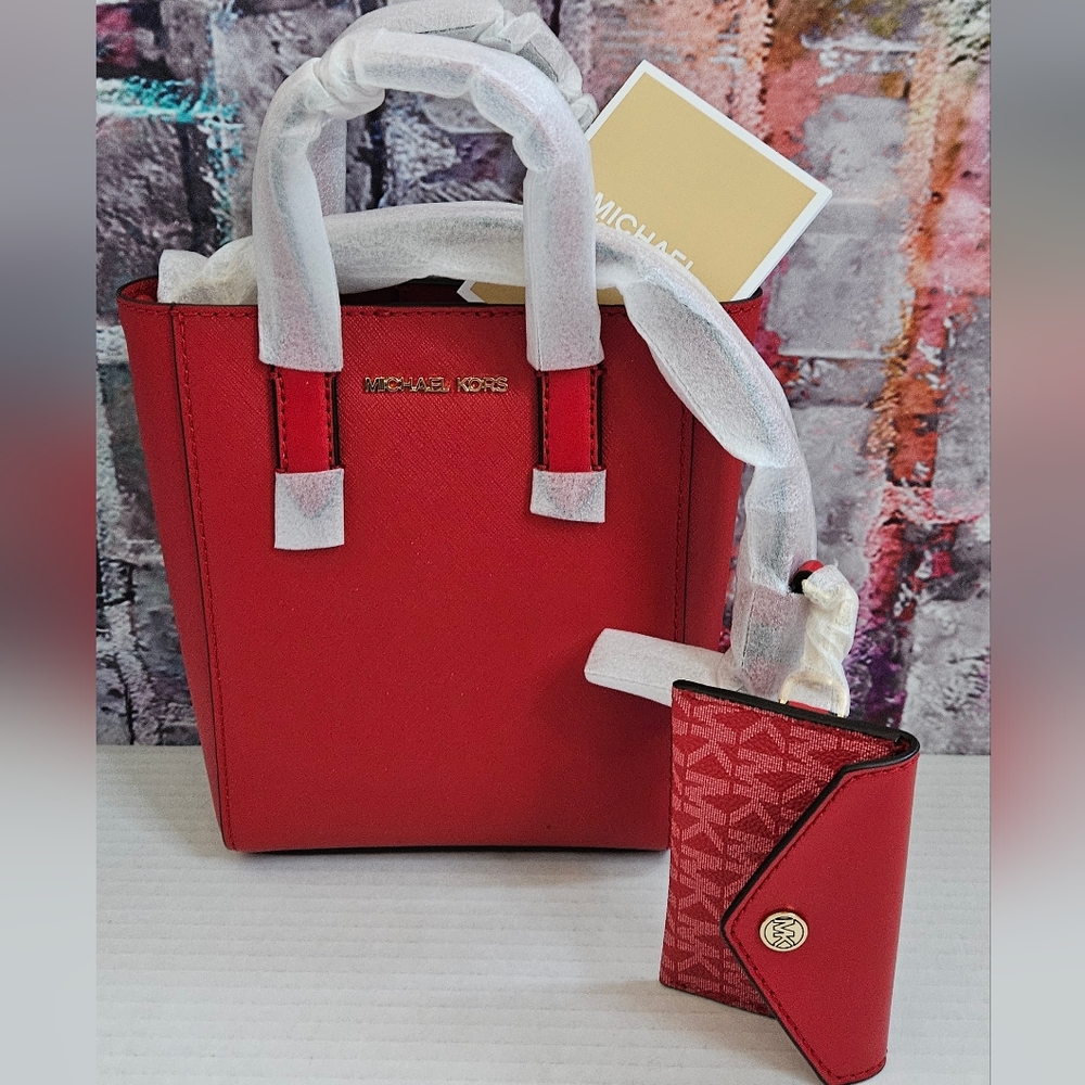 Michael Kors Bag/Crossbody & Wallet Set NWT - Picture 13 of 13